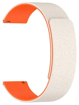Obrázek produktu pro Techsuit – Watchband 20 mm (W074) řemínek pro Samsung Galaxy Watch 4/5/Active 2, Huawei Watch GT 3 (42 mm)/GT 3 Pro (43 mm) – béžovo-oranžový