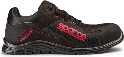 Produktbild von Sicherheitsschuh S24 SPARCO Pratice - Schwarz Rot - Größe 38 - 07517