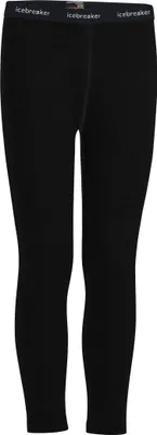 Produktbild von Icebreaker 200 Oasis Merino Leggings Schwarz 6 Years Jungen,Mädchen Schwarz 6 Years