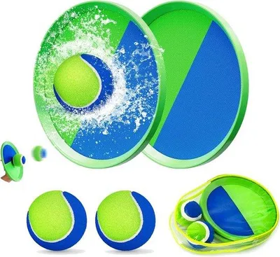 Produktbild von Strandspiel-Set für Kinder und Erwachsene, 2-12 Jahre, Ball und Racket