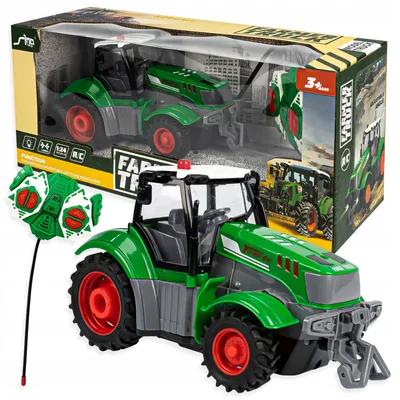 Zdjęcie produktu dla Zdalnie Sterowany Ciągnik Traktor Światło Dźwięk