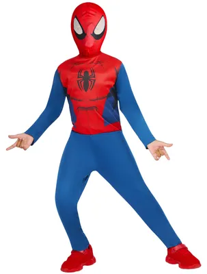 Produktbild von Spider-Man-Kinderkostüm Lizenzkostüm blau-rot - 92/104 (3-4 Jahre)