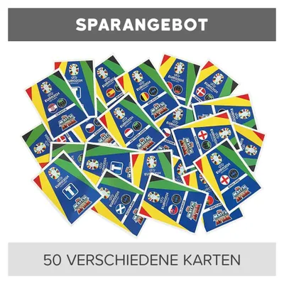 Image de Match Attax UEFA EURO 2024 Allemagne - 50 cartes différentes, distribuées au hasard