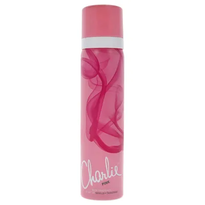 Obrázek produktu pro Revlon Charlie Pink Deodorant ve spreji, 75ml - Květinová vůně pro svěžest a sebejistotu