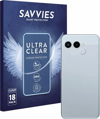Produktbild von 18x Für Telekom T Phone 3 (NUR Kameraschutz) Schutzfolie Savvies Displayschutz Display Schutz Folie Klar Transparent