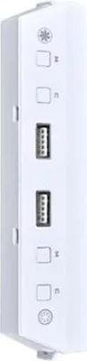 Zdjęcie produktu dla Lian Li LAN216-1, USB pin header (19 pin), USB 3.0, Biały, Plastik, 0,82 m, 147,8 mm