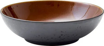Produktbild von Bitz Salatbowl black / amber 24 cm