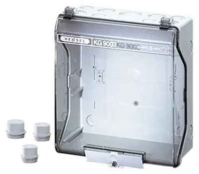 Obrázek produktu pro Prázdné pouzdro 217x253x115mm - Prázdná skříň 253x217mm KG 9003