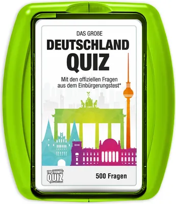 Produktbild von Top Trumps Quiz - Deutschland Quiz Quizspiel Wissensspiel