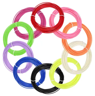 ABS-Filament 10 Farben 1,75 mm 50 m für 3D-Stifte