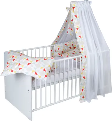 Immagine prodotto di Set letto 4 pezzi Schardt con motivo in voile Prisma
