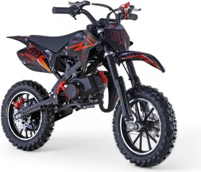 Produktbild von Dirtbike 703A 49ccm Zweitakt Orange 45 km/h 128x56x85 cm 3-fach drosselbar