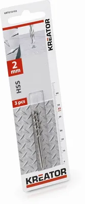 Immagine prodotto di Punta per metallo HSS Ø 2x49mm - 3 pezzi