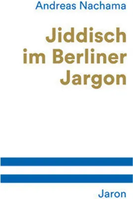 Obrázok produktu pre Jidiš v berlínskom slangu