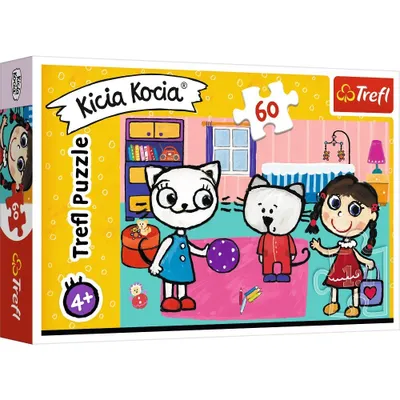 Obrázok produktu pre Puzzle Trefl 60 Kicia Kocia A Priatelia