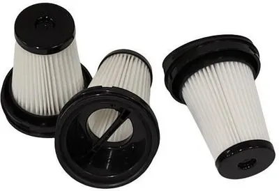 Produktbild von 3x Filter kompatibel mit Grundig VCH 9629, VCH 9630, VCH 9631, VCH 9632 Akkusauger