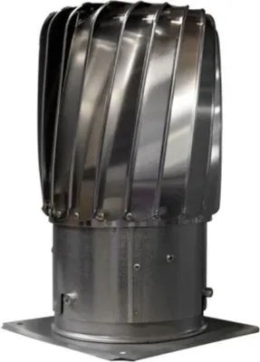 Image de Dospel | Chapeau de cheminée COLT 150 - Aluminium - Pour ventilation optimale - Protégé du vent et silencieux