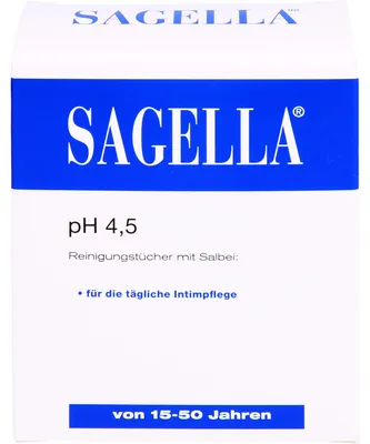 Immagine prodotto di Salviette detergenti Sagella, 10 salviette