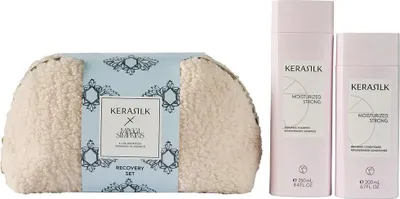Produktbild von Kerasilk Recovery Geschenkset - Reparierendes Shampoo 250 ml + Conditioner 200 ml