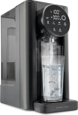 Produktbild von Studio Linea Studio Linea Luxus-Heißwasserspender - Touch-Display - abnehmbarer 2,7-Liter-Behälter - Temperaturregelung - Instant-Wasserkocher - SLWK60BK