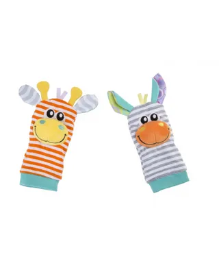Image de Playgro Rattle Jungle Hochet de poignet et détecteur de pieds