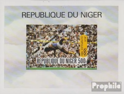 Produktbild von Briefmarken Niger 1980 Mi Block30 (kompl.Ausg.) postfrisch Olympische Sommerspiele