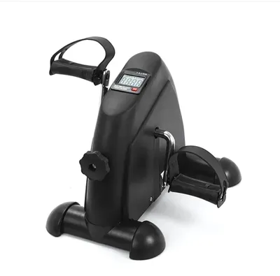 Imagen del producto de Bicicleta estática de pedales Mini - Resistencia ajustable - 3,7 kg - Compacta