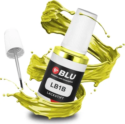 Produktbild von BLU Auto Lackstift Gelb kompatibel für Volkswagen LB1B Sunflower | Auto Lack Reparatur Ausbesserungslack