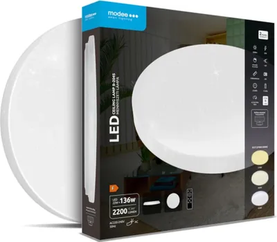 Produktbild von Modee LED-Deckenleuchte 22W + Fernbedienung 2200 Lumen