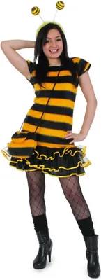 Produktbild von Sweet Biene Teeny Kinder Karneval Fasching Kostüm 164