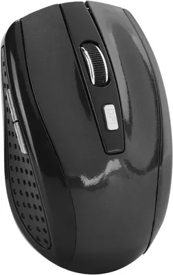 Image de Souris sans fil 2,4 GHz avec 1600 DPI, 6 boutons, récepteur USB, 3 vitesses, portée de 8 m, plug-and-play, molette de défilement 4 directions, fonctionne sur piles