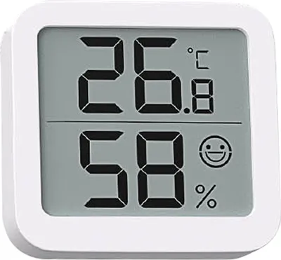 Obrázek produktu pro MIIIW S08 LCD digitální vlhkoměr pro monitorování vnitřní teploty a vlhkosti Přenosný stolní/nástěnný monitor teploty a vlhkosti v místnosti