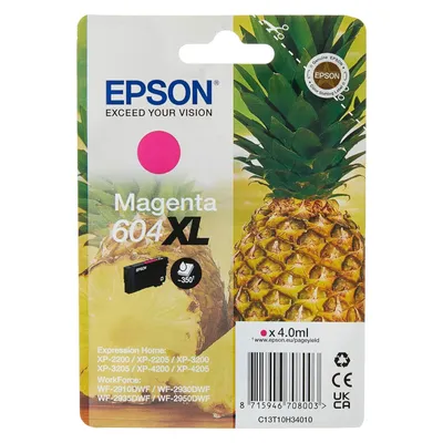 Zdjęcie produktu dla EPSON 604XL Tintenpatrone magenta C13T10H34010 Epson XP-2200