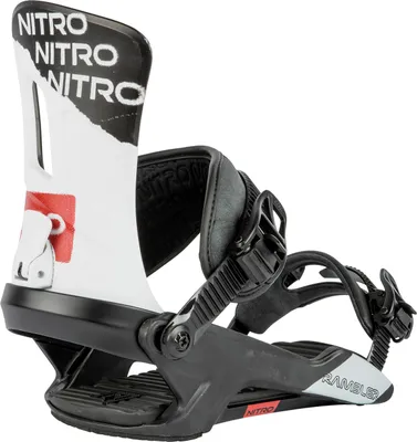 Image de Fixation de snowboard homme Nitro RAMBLER, taille:M, couleurs:raw