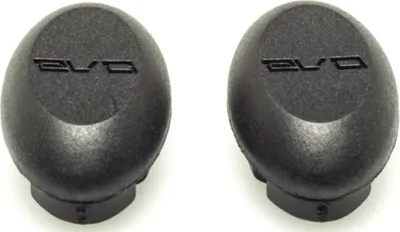 Produktbild von PRO Endkappen für Extensions Missile Evo oval schwarz 2 Stück
