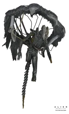 Image de Alien Romulus Suspended Lab Xenomorph Deluxe Figurine 18cm