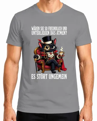 Imagen del producto de Camiseta para hombre, color gris, talla XL, con el mensaje "No seas sarcástico"