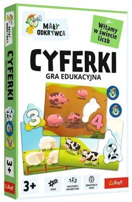 Obrázok produktu pre Hra - Malý prieskumník čísel Trefl 02810