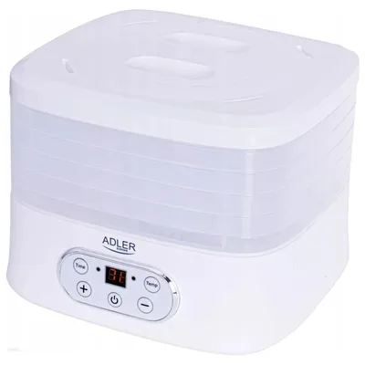 Productafbeelding van Voedseldehydrator - 550 W - Droogautomaat en droogapparaat - Wit