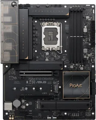 Obrázek produktu pro ASUS PROART B760-CREATOR, Intel, LGA 1700, Intel® Celeron®, Intel® Pentium® Gold, Intel® Core™ i3, Intel® Core™ i5, Intel® Core™..., LGA 1700, DDR5-SDRAM, 192 GB
