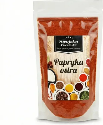 PAPRYKA OSTRA MOCNO CZERWONA 50g Swojska Piwniczka