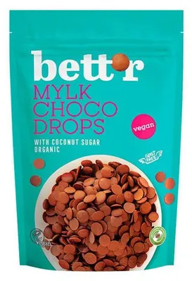 DROPSY CZEKOLADOWE MYLK BIO 200 g - BETT'R