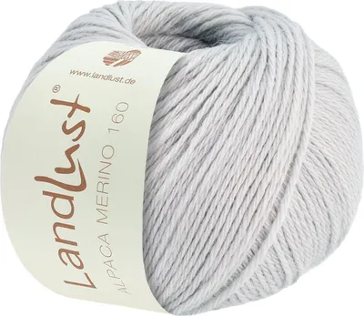 Produktbild von Lana Grossa - Landlust Alpaka Merino 160 0439 silbergrau
