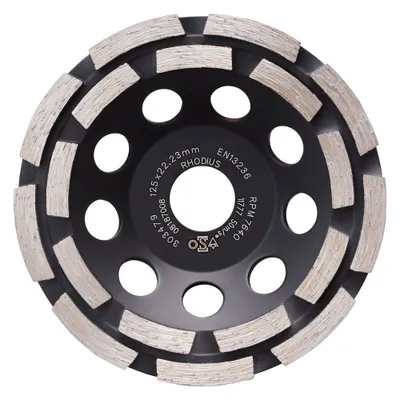 Produktbild von Rhodius Schleifscheibe DS 40 125x22,23mm Stein Alphaline - 303222