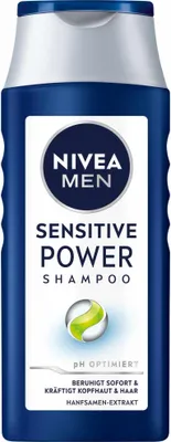 Zdjęcie produktu dla NIVEA 4005900909428, 250 ml, Szampon, Użytkownicy nieprofesjonalni, Mężczyźni, Do wszystkich włosów, Wszystkie kolory