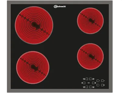 Produktbild von Bauknecht CTAR 8640 IN, Schwarz, Integriert, 58 cm, Keramik, 4 Zone(n), 4 Zone(n)