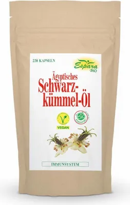 Immagine prodotto di Espara Capsule di olio di cumino nero biologico 220 pezzi