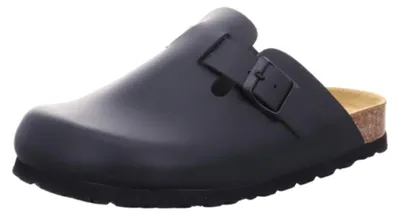 Produktbild von Natural Sense Damen Hausschuhe Clog Leder blau 1152540 , Schuhgröße:39 EU