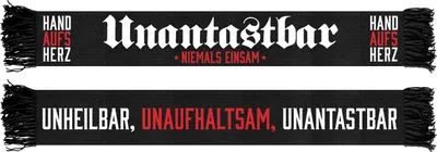 Produktbild von Unantastbar - Hand aufs Herz, Fanschal