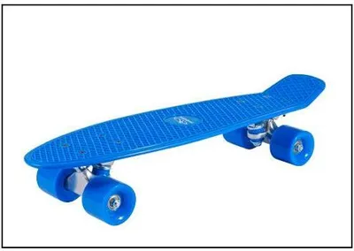 Produktbild von Hudora Skateboard Retro Sky Blue